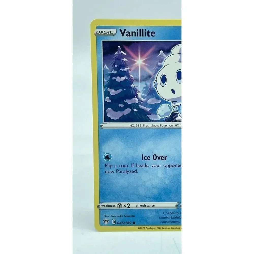 Vanillite 045/189 Darkness Ablaze Non-Holo Pokemon TCG‎ Mint Unplayed